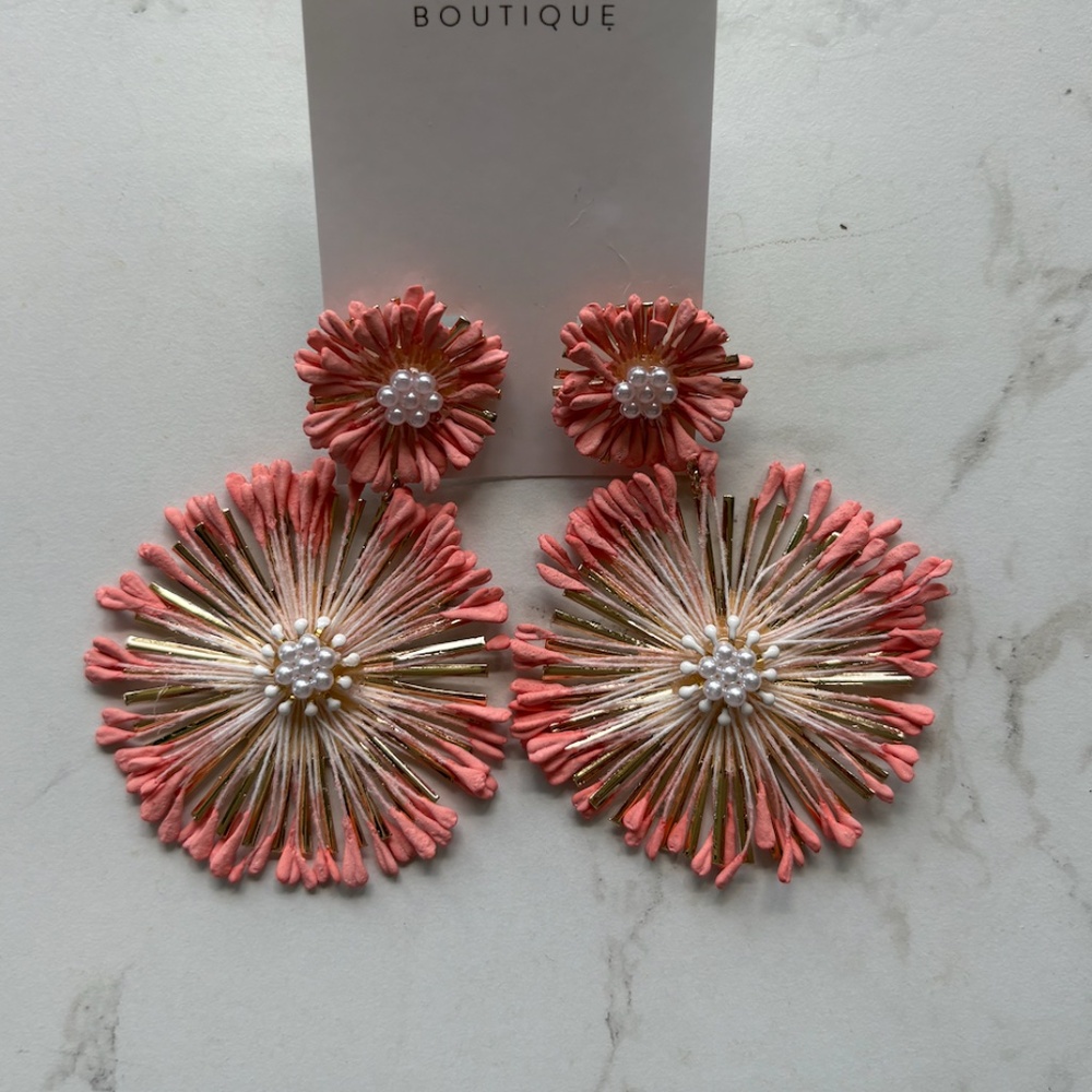 NWT Flower Burst Earrings